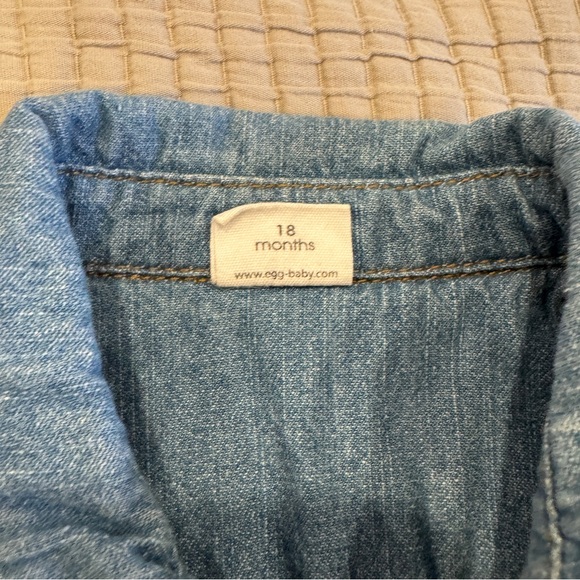 Egg by Susan Lazar Baby Denim Jacket - 18 Months - Picture 6 of 7